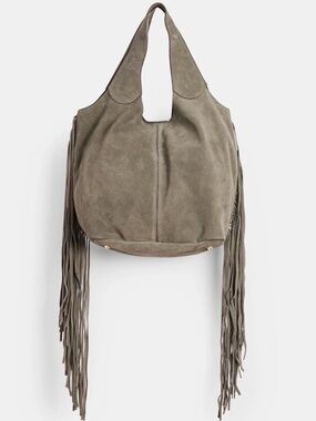 Dolce Vita Nakoma Shoulder Bag Olive Suede